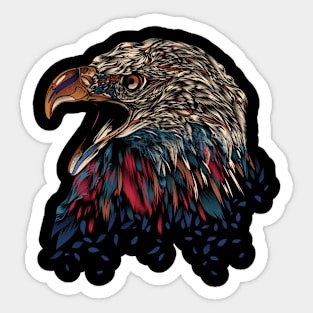 WILD EAGLE Sticker